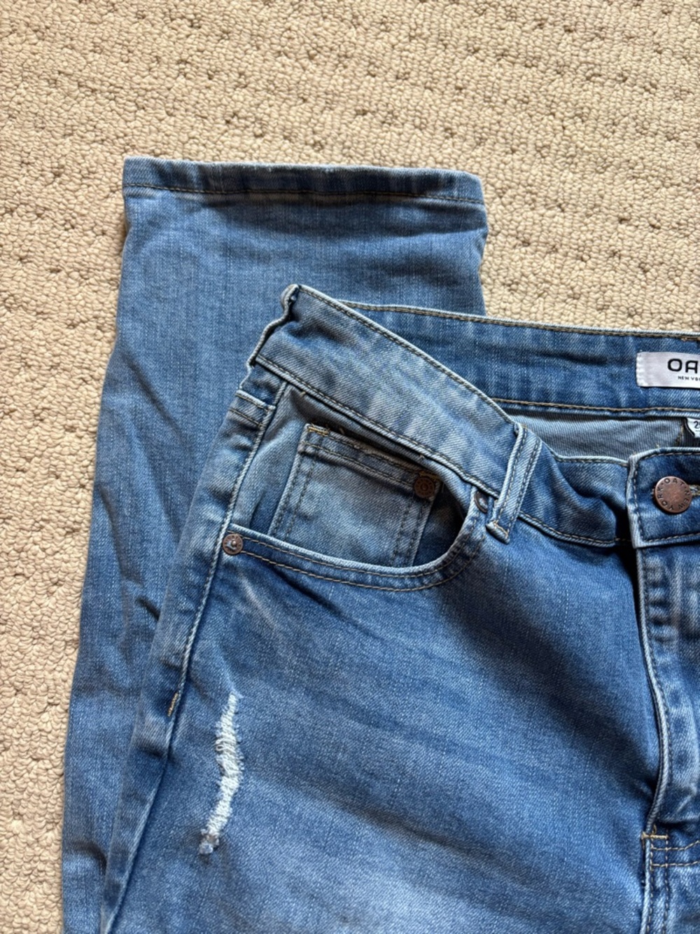 Oat Ankle Straight Jean - Picture 4 of 5